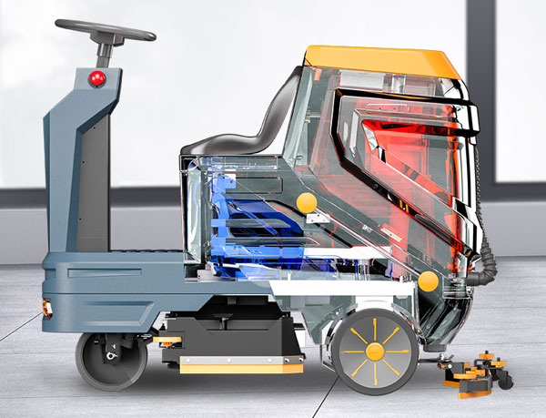 洗地機對車間衛(wèi)生清潔的重要性